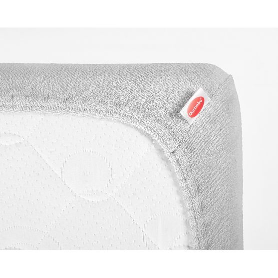 Terry sheet 120x60 cm - gray