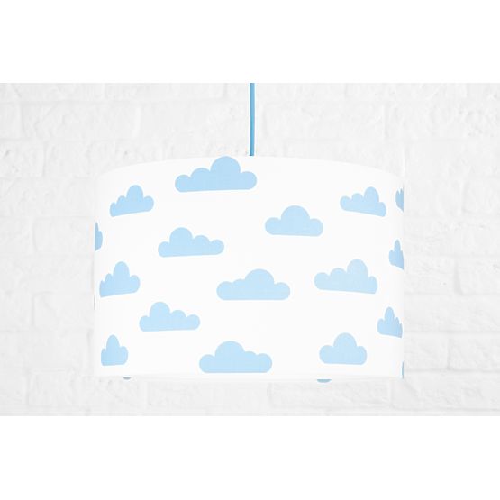 Textile hanging lamp Clouds - white