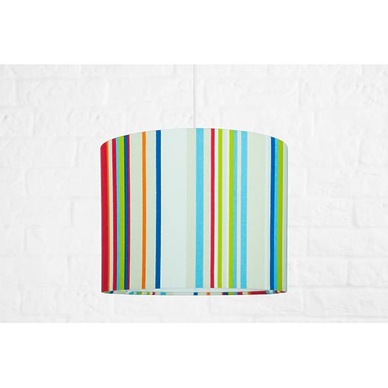 Textile hanging lamp Stripes - Mini