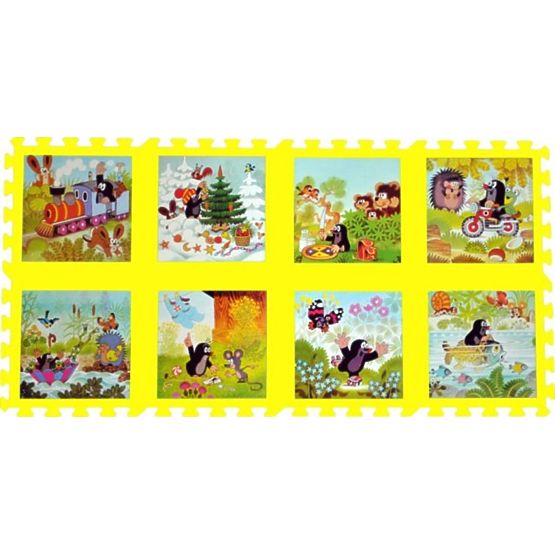The Mole Children's Foam Jigsaw Puzzle - Yellow