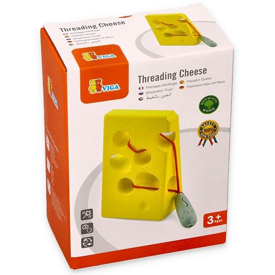 Threading Maze - Yellow Cheese for Mouse