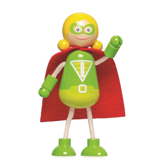 Tidlo Wooden Figures Superheroes