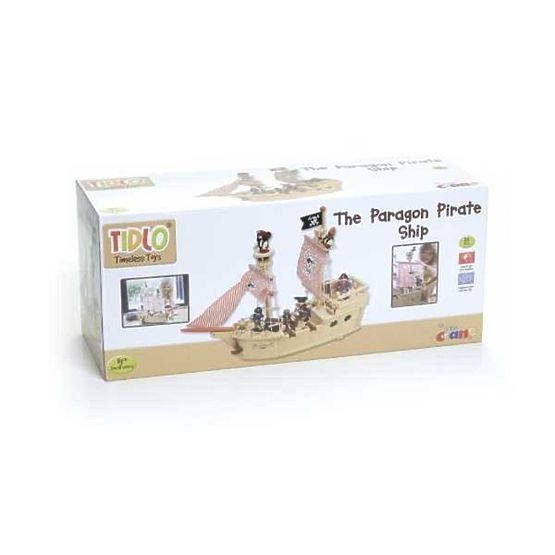 Tidlo Wooden pirate ship