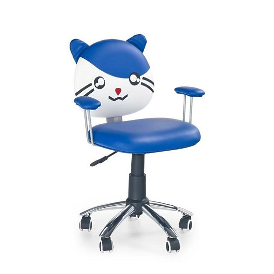 Tom Children's Office Chair - Blue