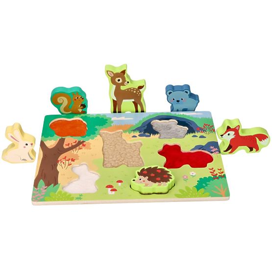 Touch Puzzle 3D Forest Animals