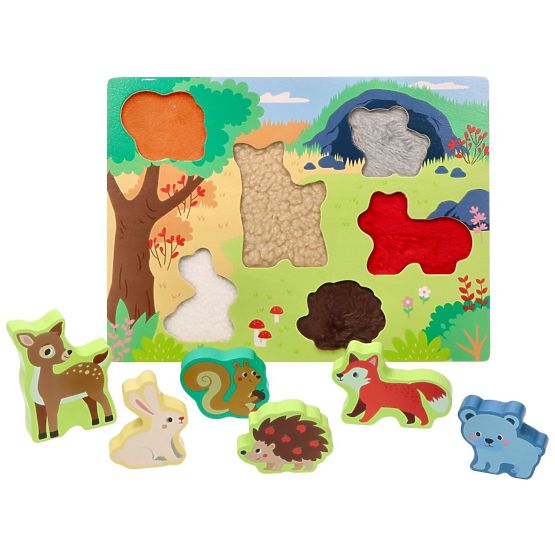 Touch Puzzle 3D Forest Animals