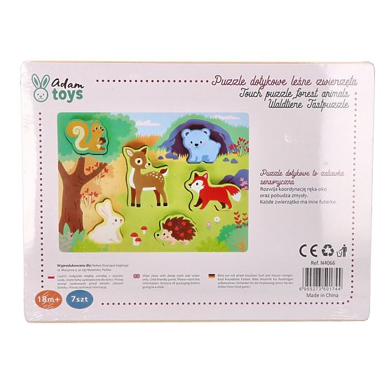 Touch Puzzle 3D Forest Animals