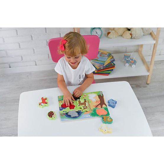 Touch Puzzle 3D Forest Animals