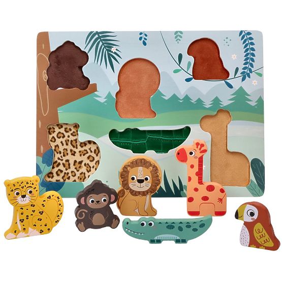 Touch Puzzle 3D Safari Animals