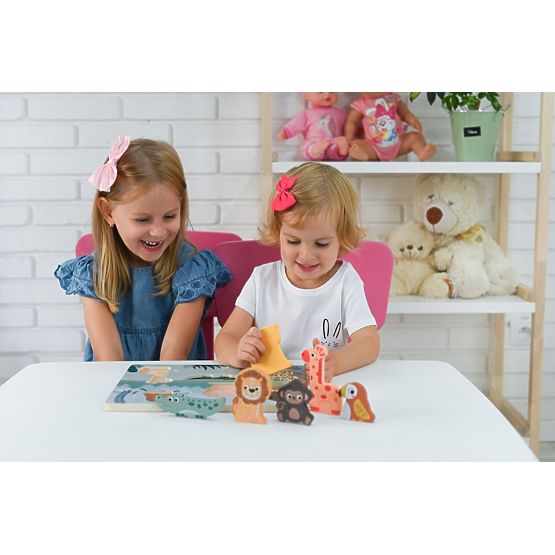 Touch Puzzle 3D Safari Animals