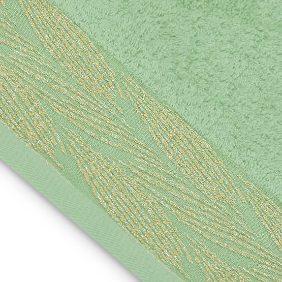 Towel ALLIUM color green classic style 50x90+70x130 AmeliaHome