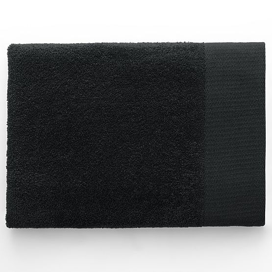 Towel AMARI - AMELIAHOME color black classic style 30x50 AmeliaHome
