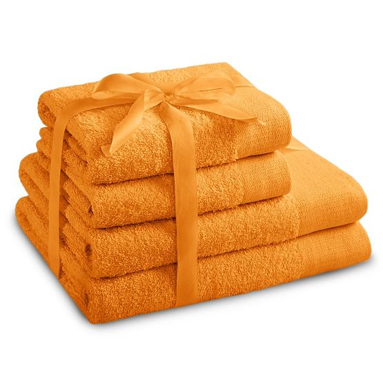 Towel AMARI - AMELIAHOME color orange classic style 2*70x140+2*50x100 AmeliaHome