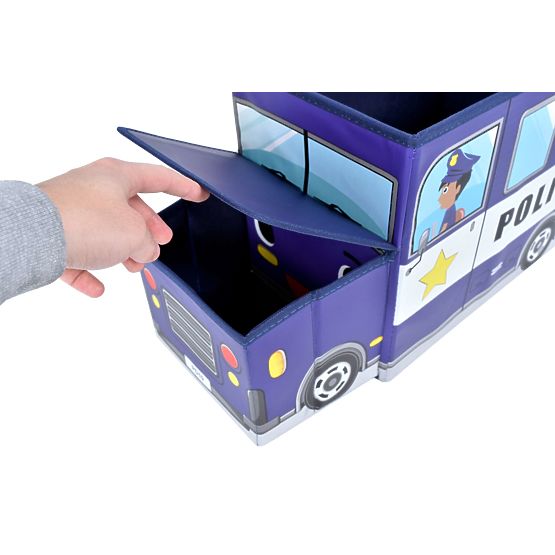 Toy Box Police Car Blue