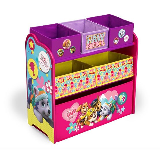 Toy organizer Paw Patrol - pink