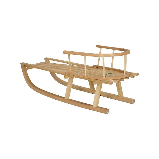Traditional wooden Snowrider sled