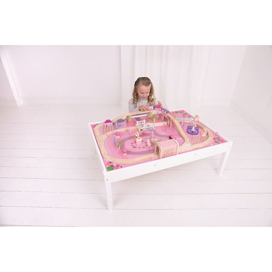 Train Track Play Table for Girls