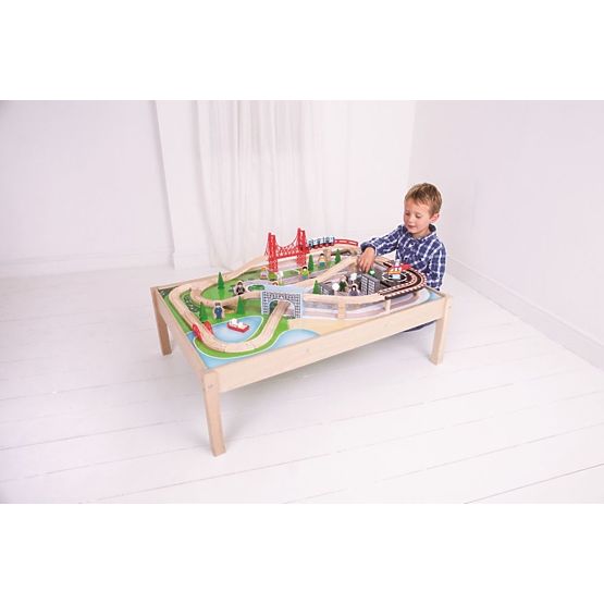 Train Track Play Table