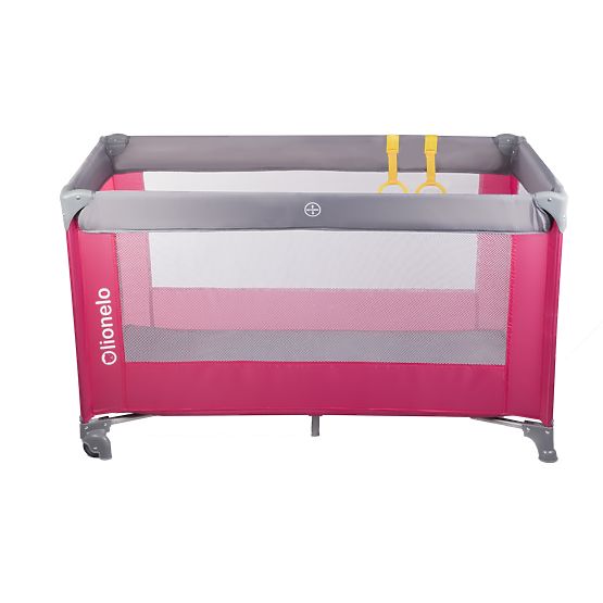 Travel cot LIONELO Suzie - pink