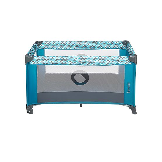 Travel cot Stefi - Green Turquoise