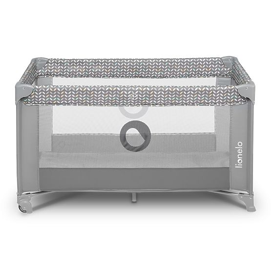 Travel cot LIONELO Adriaa - gray
