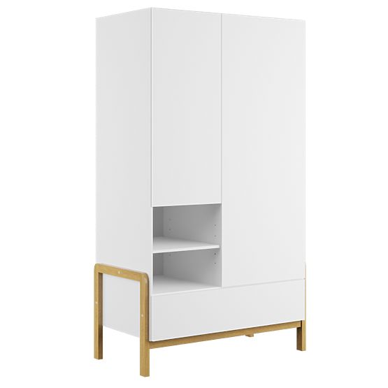Two-Door Wardrobe Viktor - White
