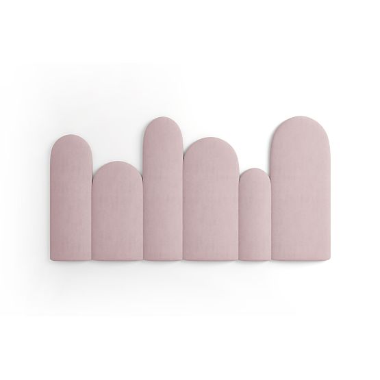 Upholstered Panels Trinity Fence – Pink