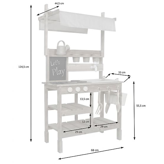 Outdoor Montessori Kitchen Ourbaby - Sandy