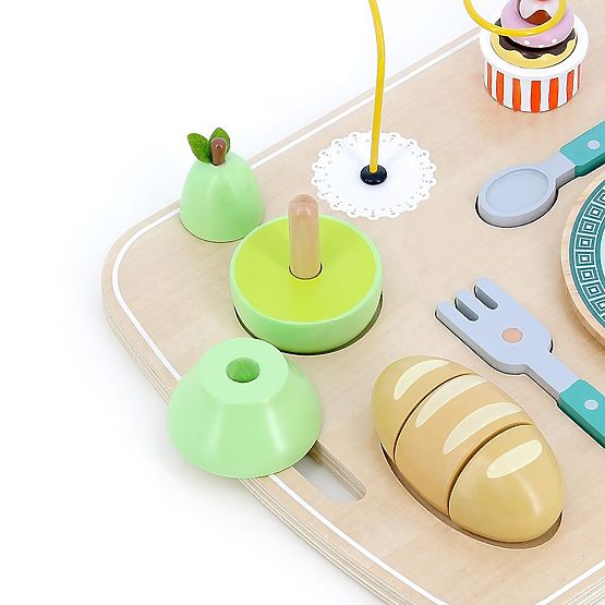 Vilac Activity Board Tray with Food