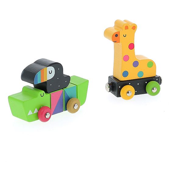 Vilac Colorful Animal Train by Andy Westface