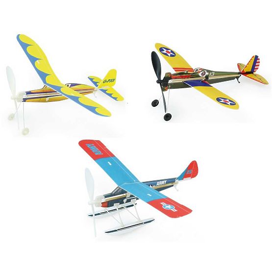 Vilac Construction Set Airplane with Wind-Up Propeller 1 pc