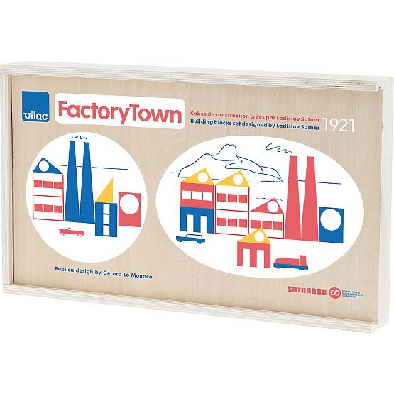 Vilac Factory Town Ladislav Sutnar
