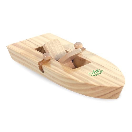 Vilac Wooden Boat with Rubber Band Propulsion