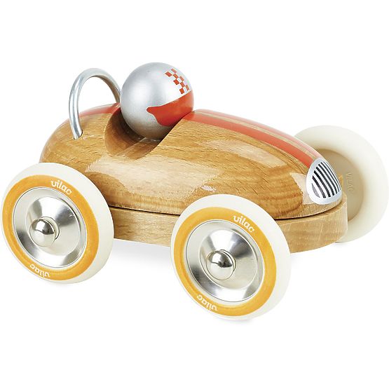 Vilac Wooden Car Roadster Vintage Natural