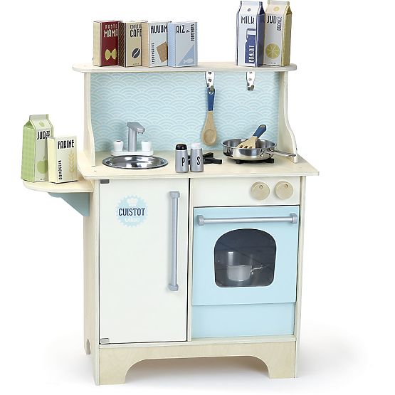 Vilac Wooden Kitchen Cuistot Blue