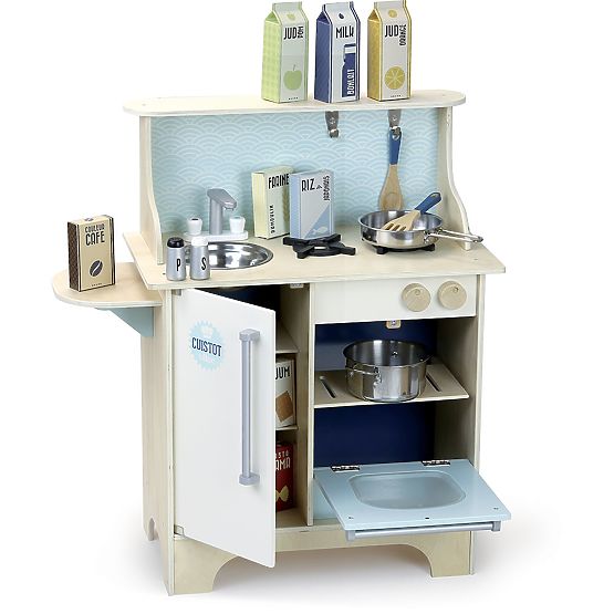 Vilac Wooden Kitchen Cuistot Blue