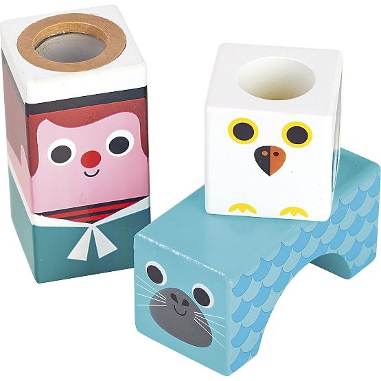 Vilac Wooden Sound Blocks Sea