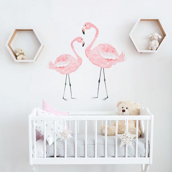 Wall decoration DEKORNIK - flamingos