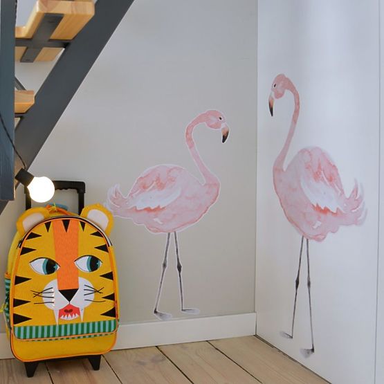 Wall decoration DEKORNIK - flamingos