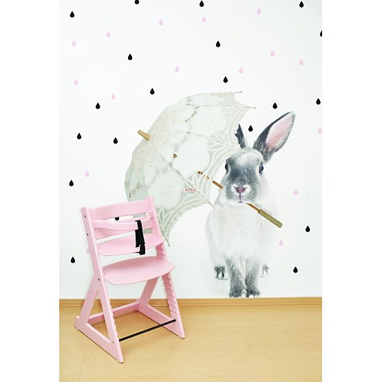 Wall decoration DEKORNIK - Harry's rabbit in the rain