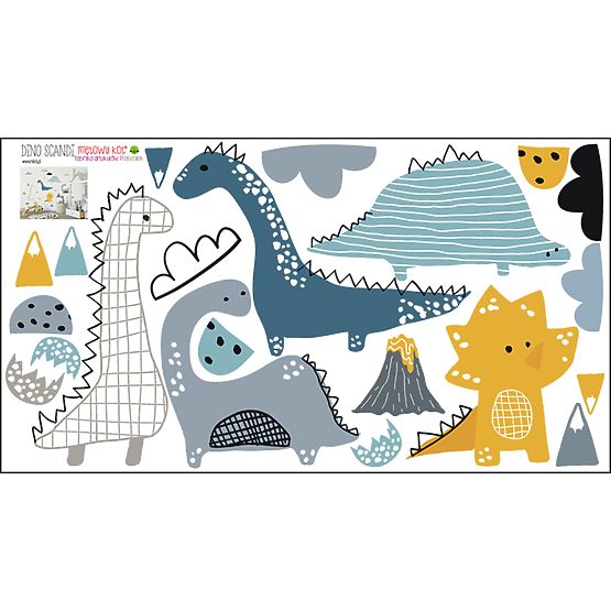 Wall decoration Dinosaurs