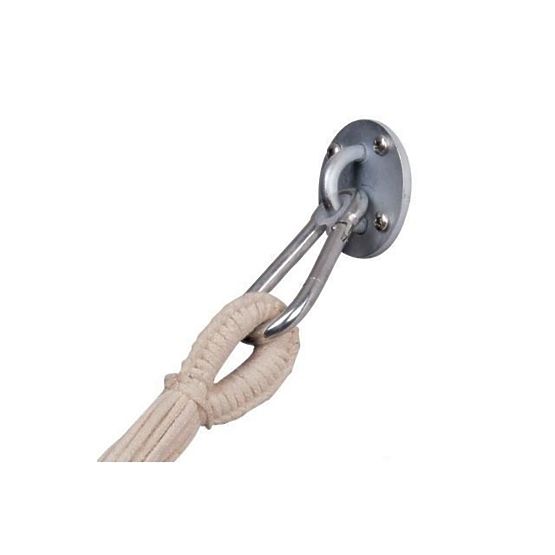 Wall hook for mounting hammocks