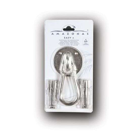 Wall hook for mounting hammocks