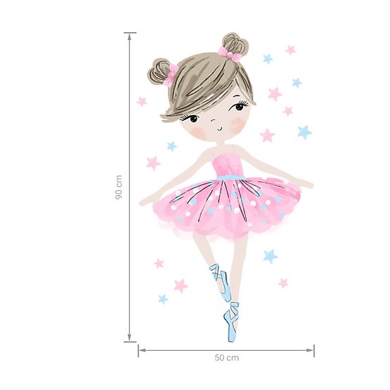 Wall sticker Ballerina