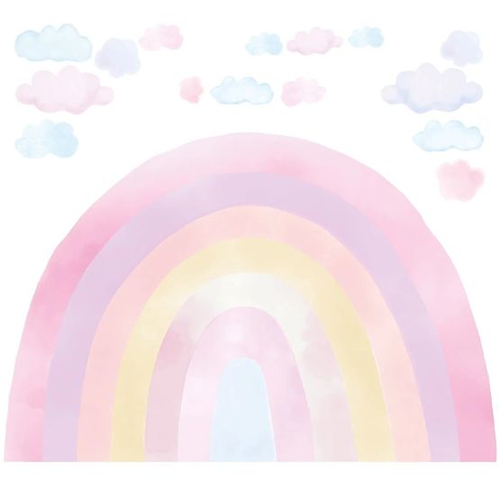 Wall Sticker - Pink Rainbow Sticker