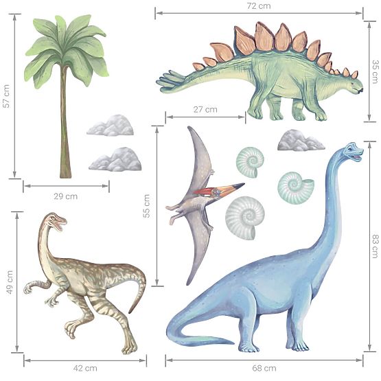 Wall Stickers - Dinosaurs