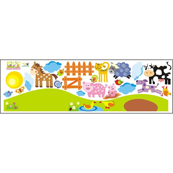 Wallpaper Border - FARM M3 0.5 m2