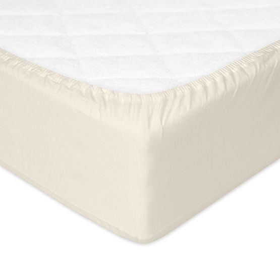 Waterproof Bamboo Fitted Sheet in Size 140x70 - Beige