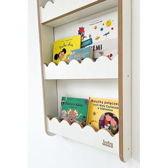 WAVE L Shelf - White