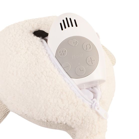 Whale with heartbeat FLOW - cream